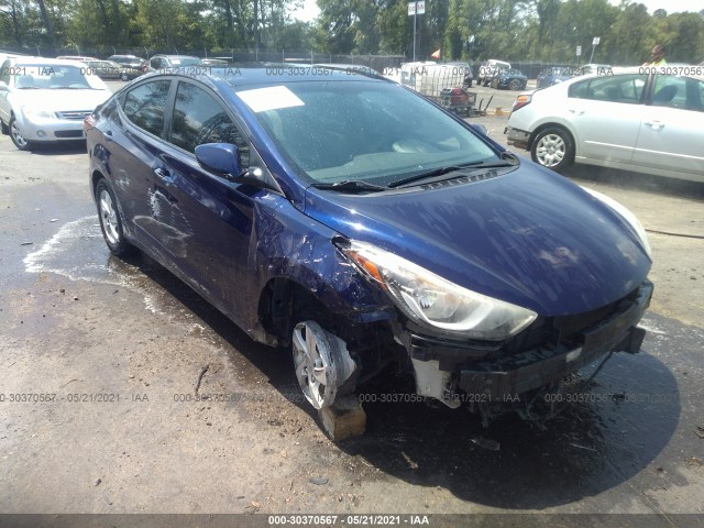 HYUNDAI ELANTRA 2014 5npdh4ae0eh529485