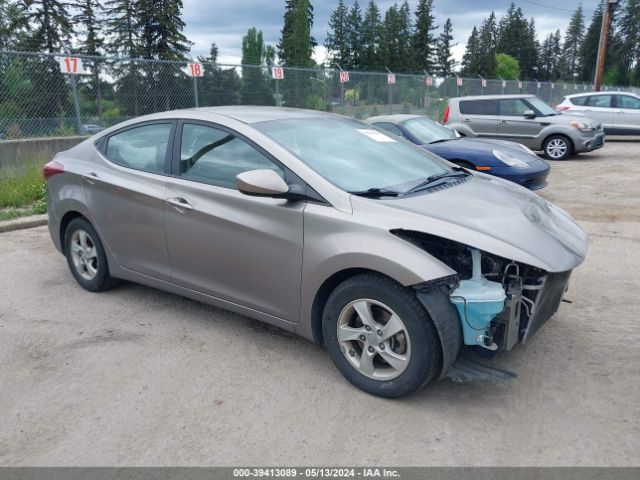 HYUNDAI ELANTRA 2014 5npdh4ae0eh529986