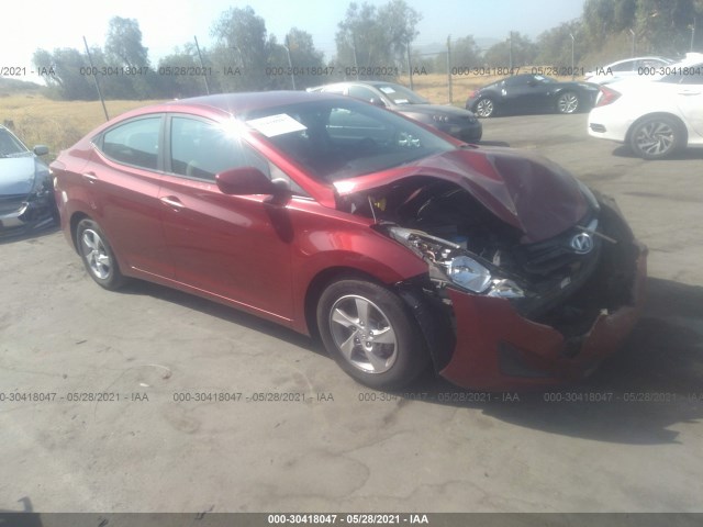 HYUNDAI ELANTRA 2014 5npdh4ae0eh531284