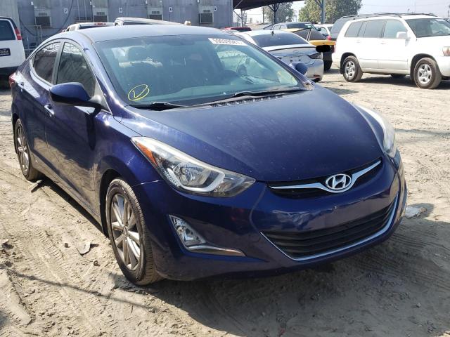 HYUNDAI ELANTRA SE 2014 5npdh4ae0eh535352