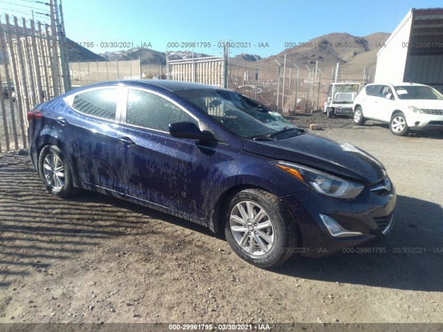 HYUNDAI ELANTRA 2014 5npdh4ae0eh540910