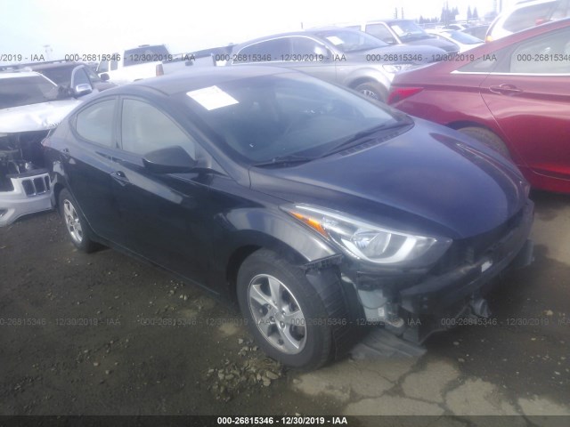 HYUNDAI ELANTRA 2014 5npdh4ae0eh542611