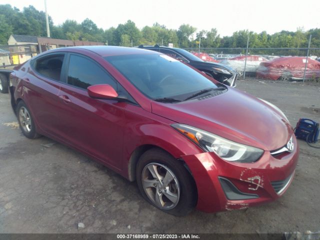 HYUNDAI ELANTRA 2014 5npdh4ae0eh542737