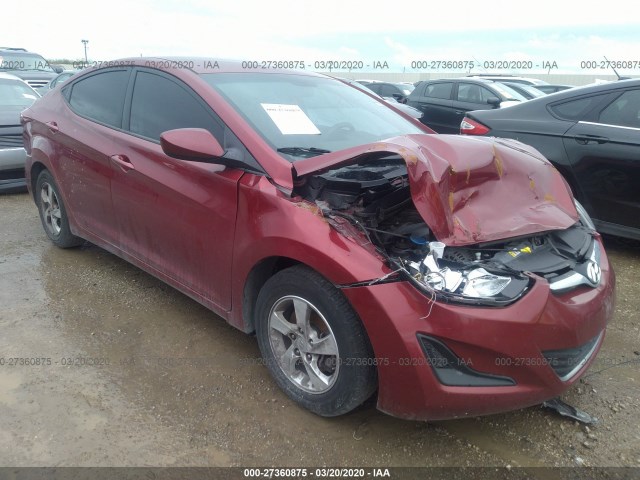 HYUNDAI ELANTRA 2014 5npdh4ae0eh543077