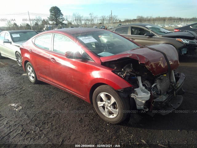 HYUNDAI ELANTRA 2014 5npdh4ae0eh543502