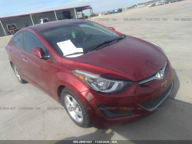 HYUNDAI ELANTRA 2014 5npdh4ae0eh545816