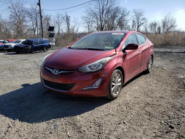 HYUNDAI ELANTRA SE 2014 5npdh4ae0eh546125