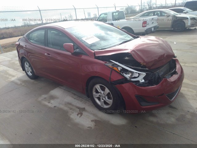 HYUNDAI ELANTRA 2014 5npdh4ae0eh546156