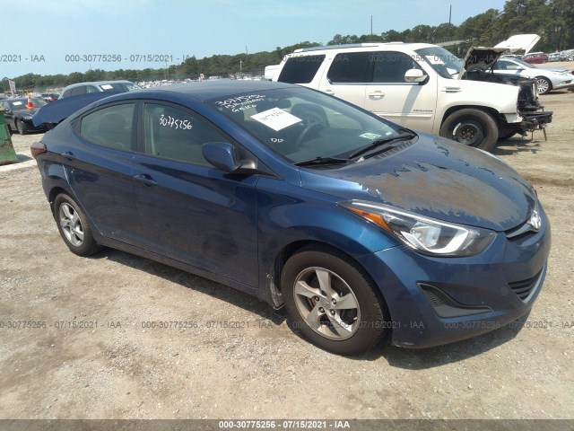 HYUNDAI ELANTRA 2015 5npdh4ae0fh556655