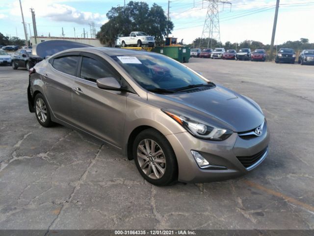 HYUNDAI ELANTRA 2015 5npdh4ae0fh557367