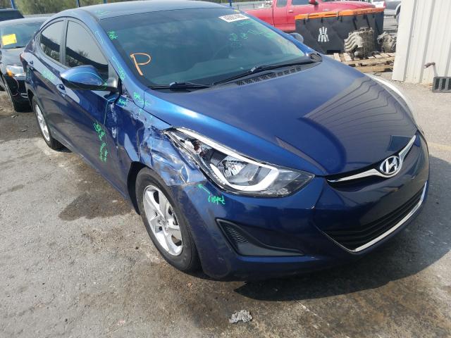 HYUNDAI ELANTRA SE 2015 5npdh4ae0fh565890