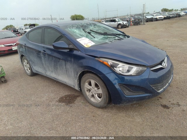 HYUNDAI ELANTRA 2015 5npdh4ae0fh566232