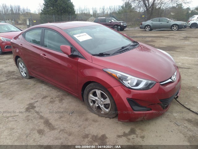 HYUNDAI ELANTRA 2015 5npdh4ae0fh568952