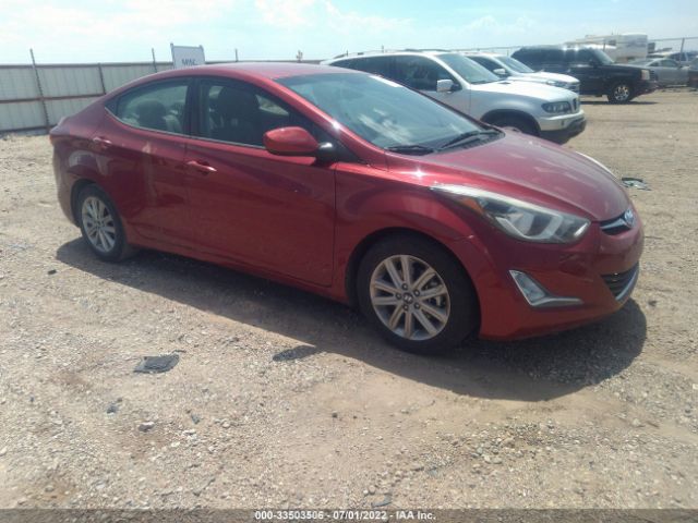 HYUNDAI ELANTRA 2015 5npdh4ae0fh570331