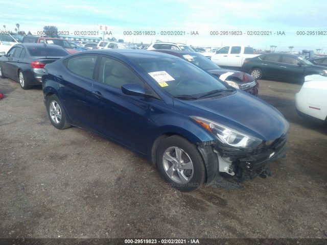 HYUNDAI ELANTRA 2015 5npdh4ae0fh571172