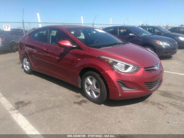 HYUNDAI ELANTRA 2015 5npdh4ae0fh580180