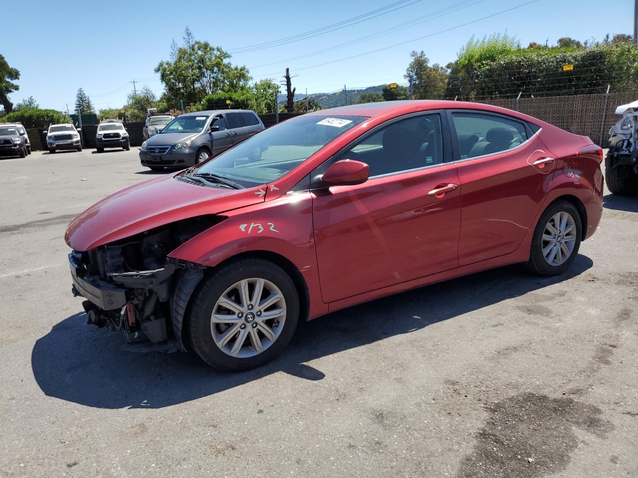 HYUNDAI ELANTRA 2015 5npdh4ae0fh587176