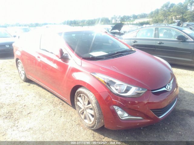 HYUNDAI ELANTRA 2015 5npdh4ae0fh587761