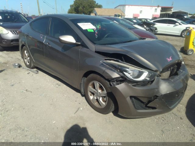 HYUNDAI ELANTRA 2015 5npdh4ae0fh604056