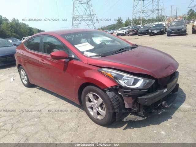 HYUNDAI ELANTRA 2015 5npdh4ae0fh609497