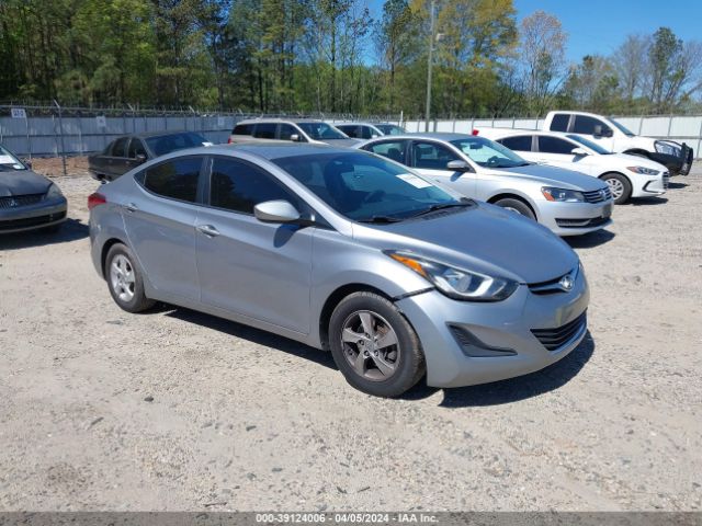 HYUNDAI ELANTRA 2015 5npdh4ae0fh614523