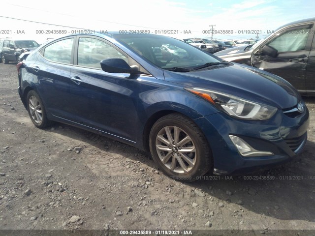 HYUNDAI ELANTRA 2015 5npdh4ae0fh618765