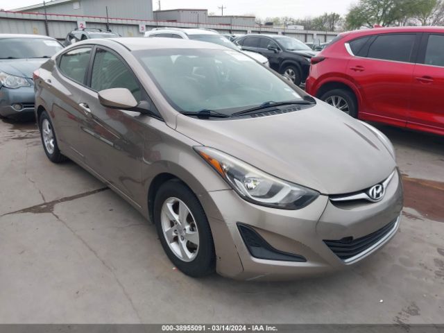 HYUNDAI ELANTRA 2015 5npdh4ae0fh619026