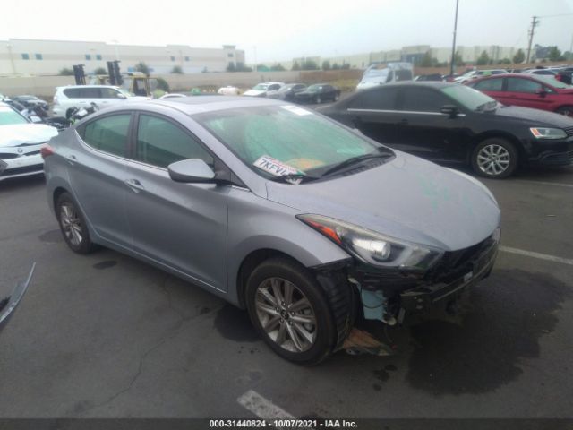 HYUNDAI ELANTRA 2015 5npdh4ae0fh622153