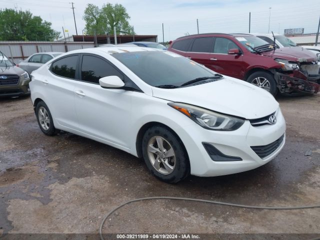 HYUNDAI ELANTRA 2015 5npdh4ae0fh623058