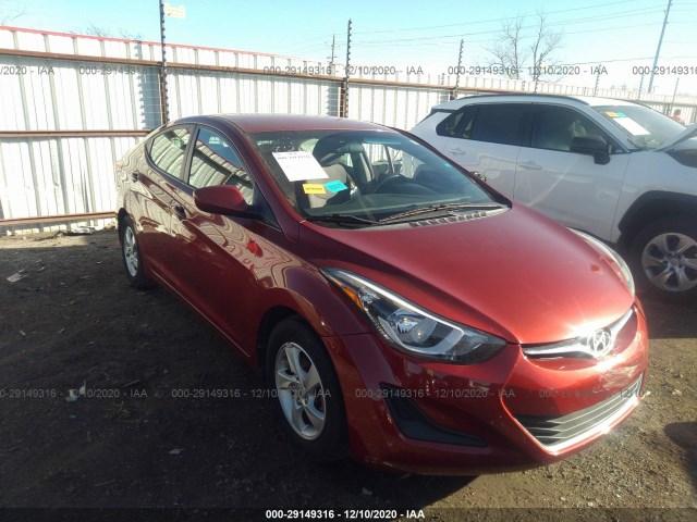 HYUNDAI ELANTRA 2015 5npdh4ae0fh630477