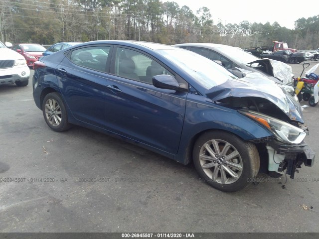 HYUNDAI ELANTRA 2015 5npdh4ae0fh630947