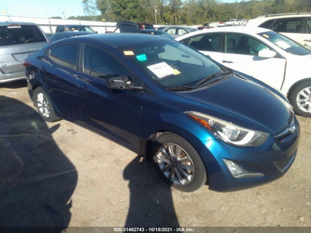 HYUNDAI ELANTRA 2015 5npdh4ae0fh640846