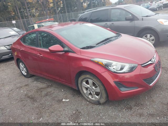 HYUNDAI ELANTRA 2015 5npdh4ae0fh644394