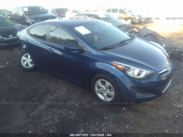 HYUNDAI ELANTRA 2015 5npdh4ae0fh645643