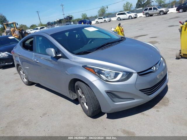 HYUNDAI ELANTRA 2015 5npdh4ae0fh646629