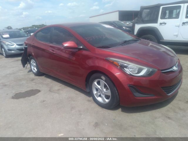 HYUNDAI ELANTRA 2015 5npdh4ae0fh646663