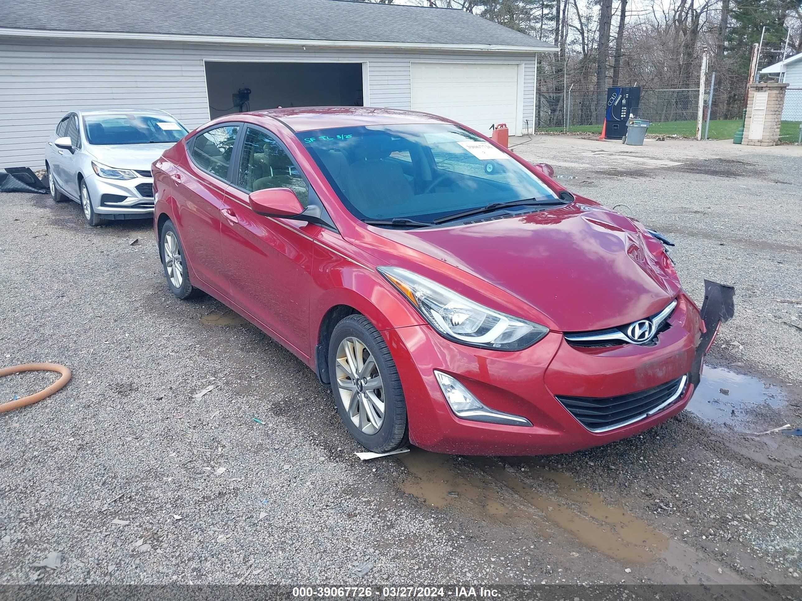 HYUNDAI ELANTRA 2016 5npdh4ae0gh653923