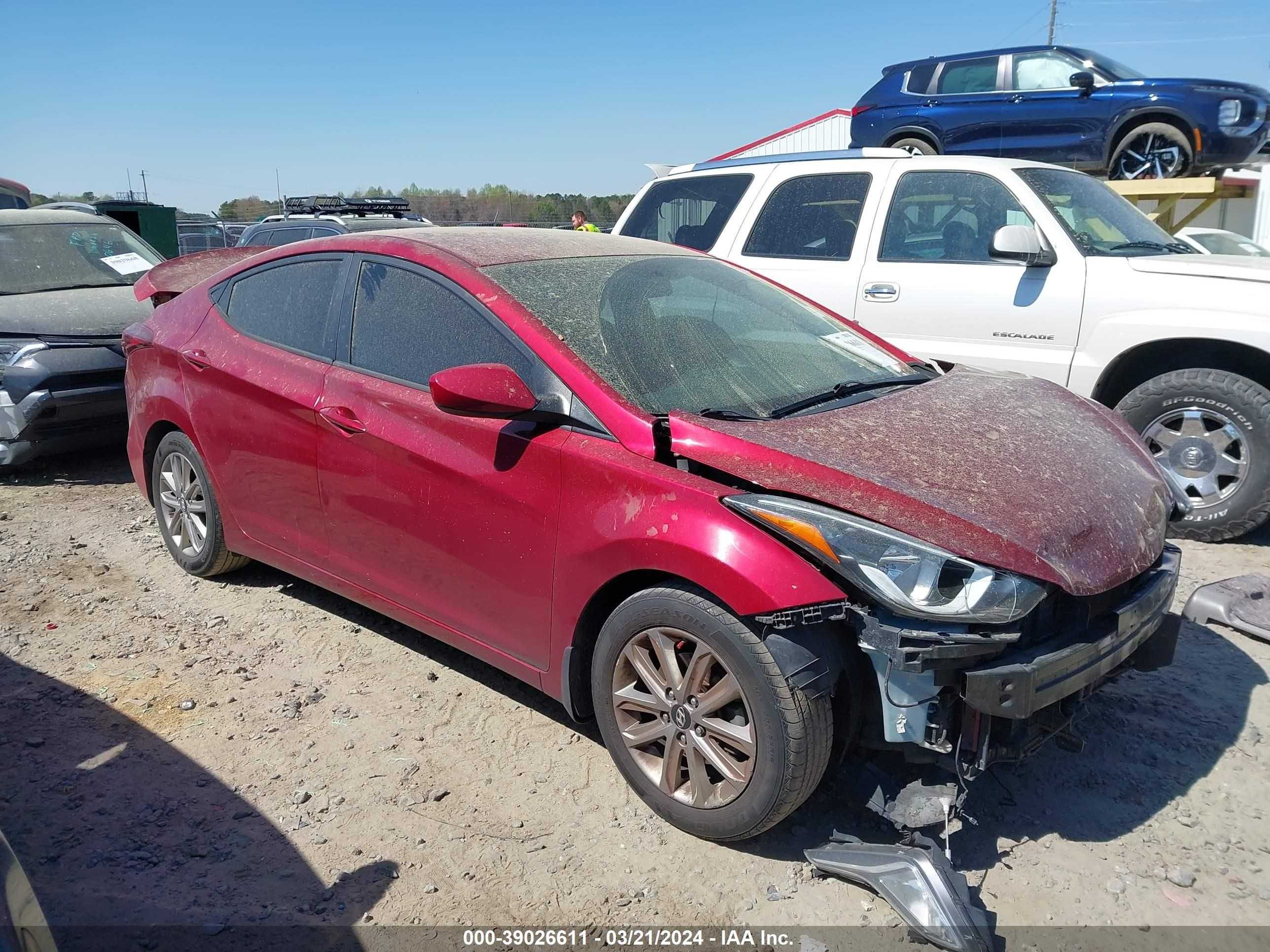 HYUNDAI ELANTRA 2016 5npdh4ae0gh655574