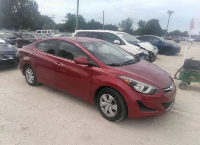 HYUNDAI ELANTRA 2016 5npdh4ae0gh664033