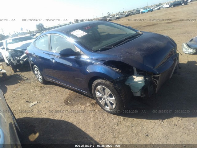 HYUNDAI ELANTRA 2016 5npdh4ae0gh664422