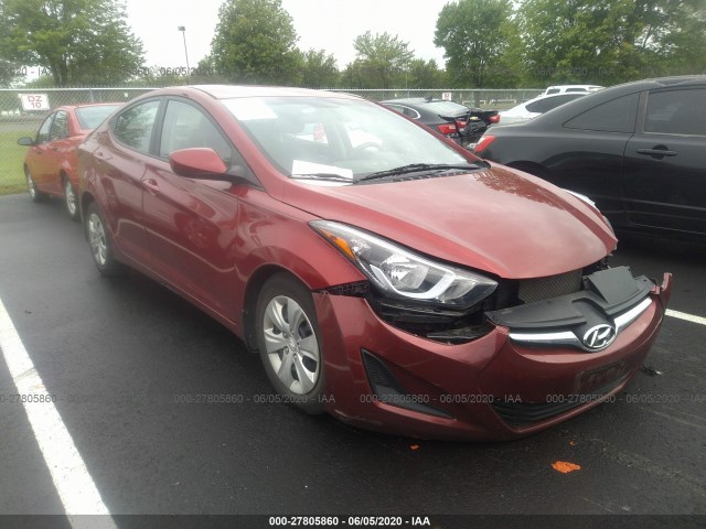 HYUNDAI ELANTRA 2016 5npdh4ae0gh667658