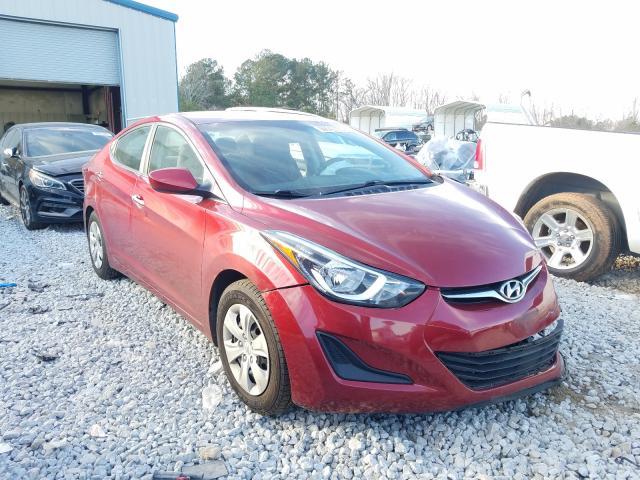 HYUNDAI ELANTRA SE 2016 5npdh4ae0gh667935