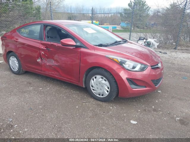 HYUNDAI ELANTRA 2016 5npdh4ae0gh673900