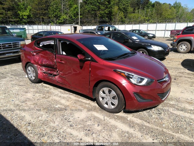 HYUNDAI ELANTRA 2016 5npdh4ae0gh676618