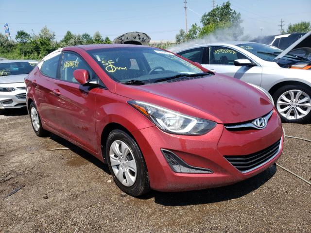 HYUNDAI ELANTRA SE 2016 5npdh4ae0gh682256