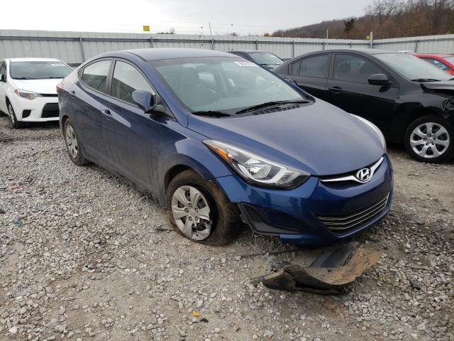 HYUNDAI ELANTRA SE 2016 5npdh4ae0gh684508