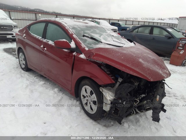 HYUNDAI ELANTRA 2016 5npdh4ae0gh687019