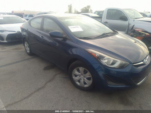 HYUNDAI ELANTRA 2016 5npdh4ae0gh687909