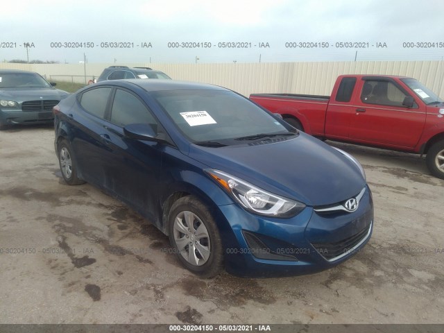 HYUNDAI ELANTRA 2016 5npdh4ae0gh697372