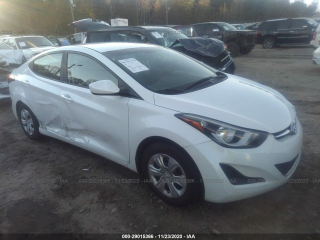 HYUNDAI ELANTRA 2016 5npdh4ae0gh697999